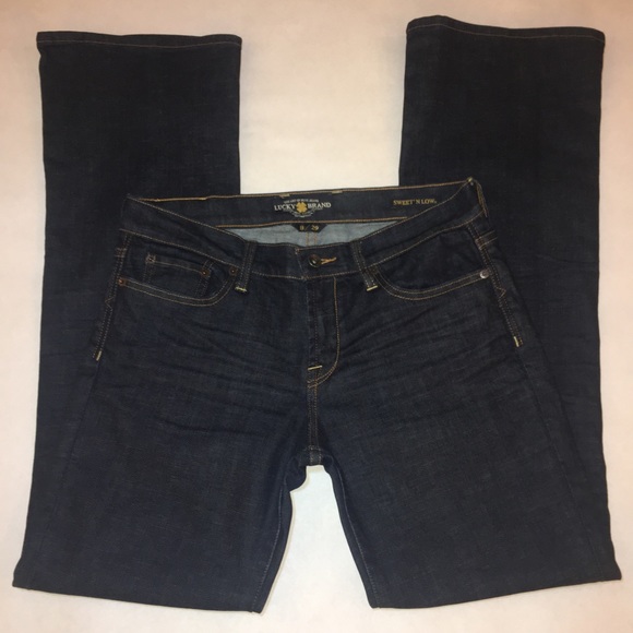 LUCKY BRAND JEANS Sweet'N'Low 8/29 Dark 7W11169 - Picture 3 of 6